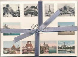 ** Paris - 11 Modern Reprint Postcards With Ribbon / 11 Modern Reprint Képeslap Szalaggal átkötve - Non Classificati