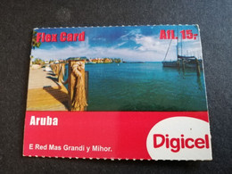 ARUBA PREPAID CARD FLEXCARD  DATE 07/08/2013  HARBOUR VIEUW              AFL15,-    Fine Used Card  **5000** - Aruba