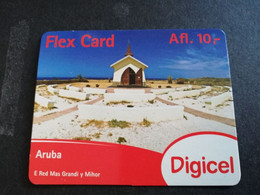 ARUBA PREPAID CARD FLEXCARD  DATE 24/12/2012  LITTLE CHAPEL               AFL10,-    Fine Used Card  **5005** - Aruba