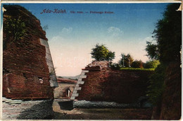 ** T2/T3 Ada Kaleh, Várrom / Castle Ruins (képeslapfüzetből / From Postcard Booklet) - Non Classificati