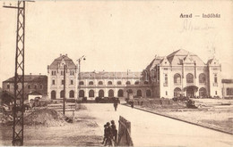 T2/T3 Arad, Új Indóház, Vasútállomás, építési Terület / Bahnhof / Railway Station, Construction Site (EK) - Non Classificati