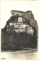 * T2/T3 Árvaváralja, Oravsky Zámok (od Juhovychodu); Árva Vára / Schloss / Castle. Photo (ragasztónyom / Gluemark) - Unclassified