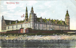 ** T3 Helsingor, Helsingör; Kronborg Slot / Castle, Danish Flag (EB) - Unclassified