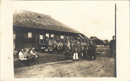 * T2/T3 1918 Tuczapy, Hucul Falu / Hutsul Village, Folklore. Photo (EB) - Non Classificati