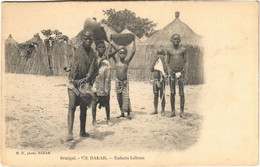 ** T2/T3 Dakar, Enfants Lébous / African Folklore (non PC) (EK) - Unclassified