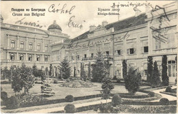 ** T3 1906 Belgrade, Beograd; Königs-Schloss / Royal Castle (EB) - Unclassified