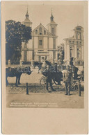 ** T2/T3 Volodymyr-Volynskyi, Wladimir-Wolynski; Katholische Kirche / Church, Soldiers. Photo (EK) - Unclassified