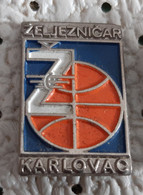 Basketball Club KK Zeljeznicar Karlovac Croatia Pin - Basketball