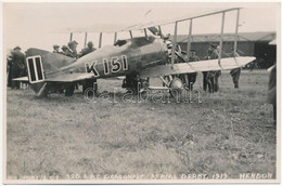 * T1/T2 1919 Nieuport LCI 320. ABC Dragonfly, Aerial Derby At Hendon / British Aircraft With Pilots. Photo - Unclassified