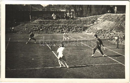 ** T1/T2 Tenisz Meccs / Tennis Match. Photo - Unclassified