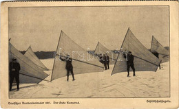 T2/T3 1919 Deutscher Knabenkalender 1917. Der Gute Kamerad. Schlittschuchsegeln / Ice Skate Sailing, Winter Sport - From - Unclassified