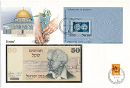 Izrael 1978. 50S Felbélyegzett Borítékban, Bélyegzéssel T:1 Israel 1978. 50 Sheqalim In Envelope With Stamp And Cancella - Non Classificati