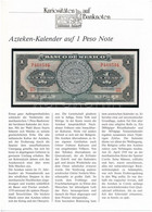 Mexikó 1970. 1P Német Nyelvű Ismertetővel T:I Mexico 1970. 1 Peso With Information Text In German C:UNC - Non Classificati