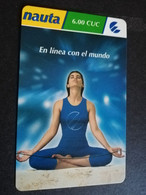 CUBA  6.00 CUC   ETECSA  PREPAID  CARD   NAUTA / INTERNET CARD    ** 5024** - Kuba