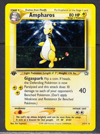 Ampharos 2000 Neo Genesis, 1st Edition Holo, NM, 1/111 - Other & Unclassified