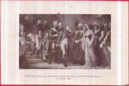 Musée De VERSAILLES - J.C. TARDIEU - NAPOLÉON Reçoit La Reine De Prusse à Tilsitt - Pittura & Quadri