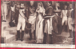 Musée De VERSAILLES - GOSSE - NAPOLÉON Reçoit La Reine De Prusse à Tilsitt - Pittura & Quadri