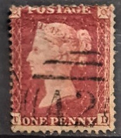 GREAT BRITAIN 1854 - Canceled - Sc# 11 - 1d - Used Stamps