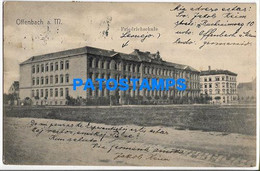 154015 GERMANY OFFENBACH FRIEDRICH SCHOOL CIRCULATED TO ARGENTINA POSTCARD - Zonder Classificatie