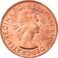 Monnaie, Australie, Elizabeth II, Penny, 1961, TTB, Bronze, KM:56 - Penny