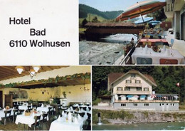 HÔTEL  BAD  WOLHUSEN  (  LU  )  WOLHUSEN  -  C P M   ( 21 / 2 / 364  ) - Wolhusen