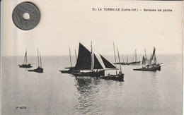 44 -Très Belle Carte Postale Ancienne De  LA TURBALLE  Barques De Pèche - La Turballe