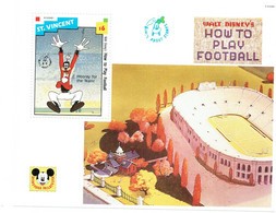 DISNEY 1992 How To Play Football M (St Vincent) - Disney