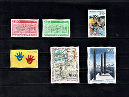 French Andorra 1993 Year Set - Otros & Sin Clasificación