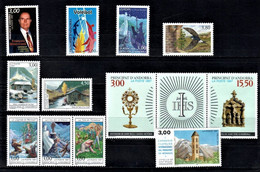 French Andorra 1997 Year Set - Autres & Non Classés