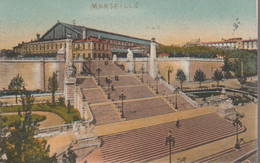 MARSEILLE - ESCALIER DE LA GARE SAINT CHARLES - Estación, Belle De Mai, Plombières