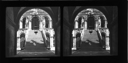 A33 - ITALIE - VENISE -  LE PALAIS DUCAL - ESCALIER DES GEANTS - - Plaques De Verre