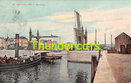 CPA BRUXELLES MARITIME - Transport (sea) - Harbour