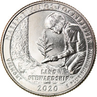 Monnaie, États-Unis, Quarter, 2020, Denver, Marsh-Billings-Rockefeller - 2010-...: National Parks