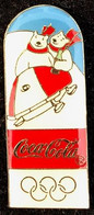 JEUX OLYMPIQUES - COCA COLA - OURS EN BOB - BOBSLEIGH - BOISSON - HIVER - NEIGE -   (16) - Jeux Olympiques