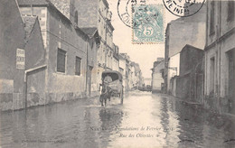 44-NANTES-INONDATION DE FEVRIER 1904, RUE DES OLIVETTES - Nantes