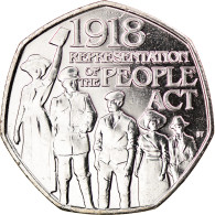 Monnaie, Gibraltar, 50 Pence, 2018, People Act, SPL, Copper-nickel - Gibraltar