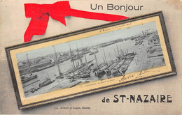 44-SAINT-NAZAIRE- UN BONJOUR DE ST-NAZAIRE - Saint Nazaire