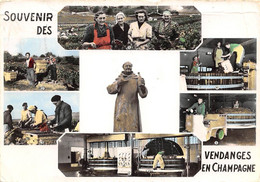 Divers . Non Classés       51     Vendange En Champagne.  Souvenir De...   1962.   Pli        (voir Scan) - Autres & Non Classés