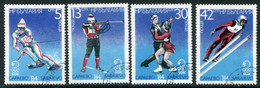 BULGARIA 1984 Winter Olympic Games  Used. .  Michel 3347-50 - Gebraucht