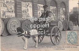 08 - Sedan - Le Courrier De La Poste De Sedan à Saint-Menges - Top - Selection - Attelage De Chien - Sedan