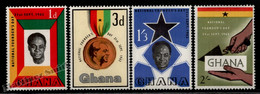 Ghana 1962 Yvert 116-19, Founders Day - MNH - Ghana (1957-...)