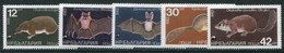 BULGARIA 1983  WWF: Small Mammals  MNH / **.  Michel 3236-40 - Ungebraucht