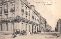 44-SAINT-NAZAIRE-LA RUE VILLE-ES-MARTIN LE GRAN HÔTEL - Saint Nazaire