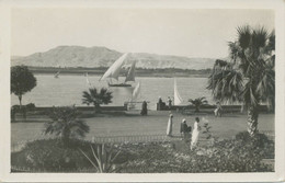 EGYPT Ca. 1920, Superb Mint RP Postcard LUXOR – General View Of The Theban Hills - Luxor