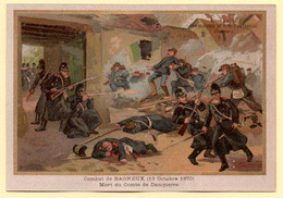 Chomo Aiguebelle. Série Faits Historiques. Combat De Bagneux - 13/10/1870. Mort Du Comte De Dampierre. - Aiguebelle