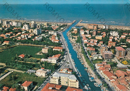 CARTOLINA  MILANO MARITTIMA,CERVIA,EMILIA ROMAGNA,PANORAMA DALL"AEREO,MARE,SOLE,VACANZA,ESTATE,SPIAGGIA, VIAGGIATA - Ravenna