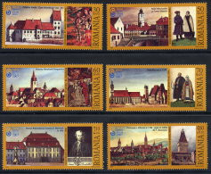 ROMANIA 2007 Sibiu European City Of Culture Set Of 6   MNH / **.  Michel 6206-11 - Nuevos