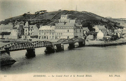 Audierne * Le Grand Pont Et Le Nouvel Hôtel * Ligne Chemin De Fer Du Finistère - Audierne