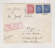 YUGOSLAVIA,1934 BEOGRAD Airmail Cover To ALGERIA - Autres & Non Classés