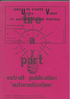 Groupe Etudes Et Automatisation Postale  Tire A Part   Extrait Publication  "automatisation "  25 Pages - Manuali